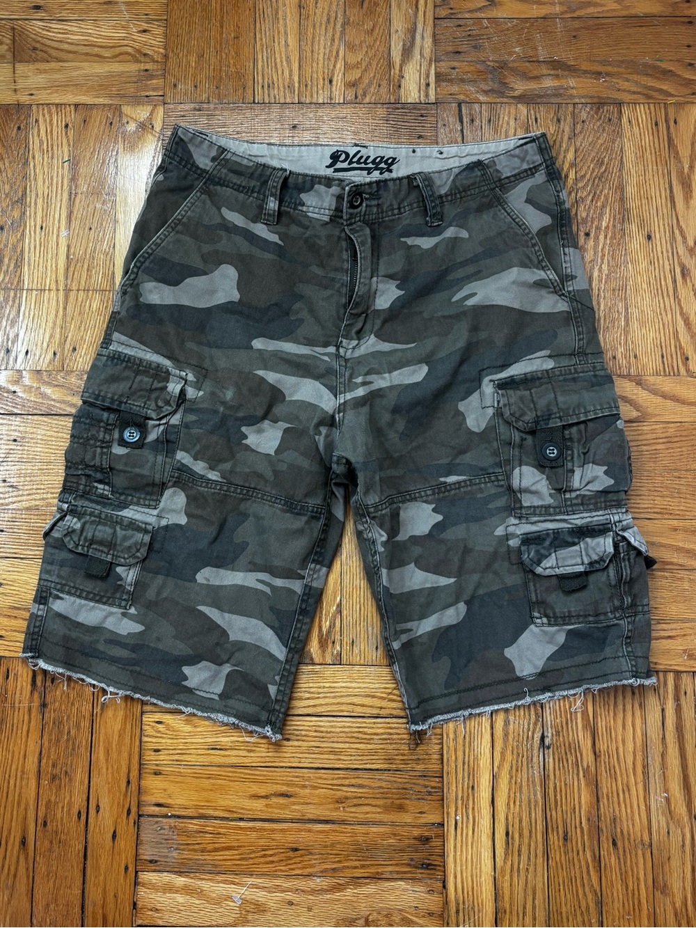 Camo Cargo Shorts